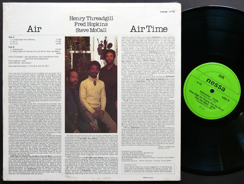 AIR Air Time LP NESSA N-12 US 1982 Henry Threadgill Fred Hopkins Steve McCall