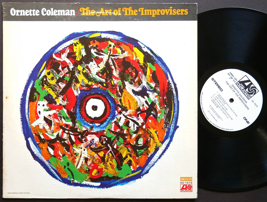 ORNETTE COLEMAN The Art Of The Improvisers LP ATLANTIC SD 1572 Scott LaFaro