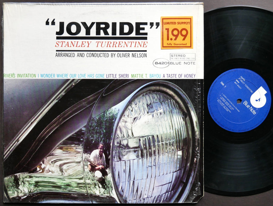 STANLEY TURRENTINE Joyride LP BLUE NOTE BST 84201 Herbie Hancock Kenny Burrell