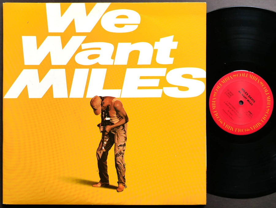 MILES DAVIS We Want Miles 2 x LP COLUMBIA C2 38005 US 1982 Jazz Marcus Miller