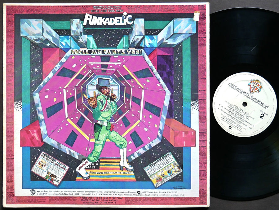 FUNKADELIC Uncle Jam Wants You LP WARNER BROS. RECORDS BSK 3371 US 1979 P.Funk