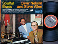 OLIVER NELSON STEVE ALLEN Soulful Brass LP IMPULSE! AS-9168 US '72 Barney Kessel