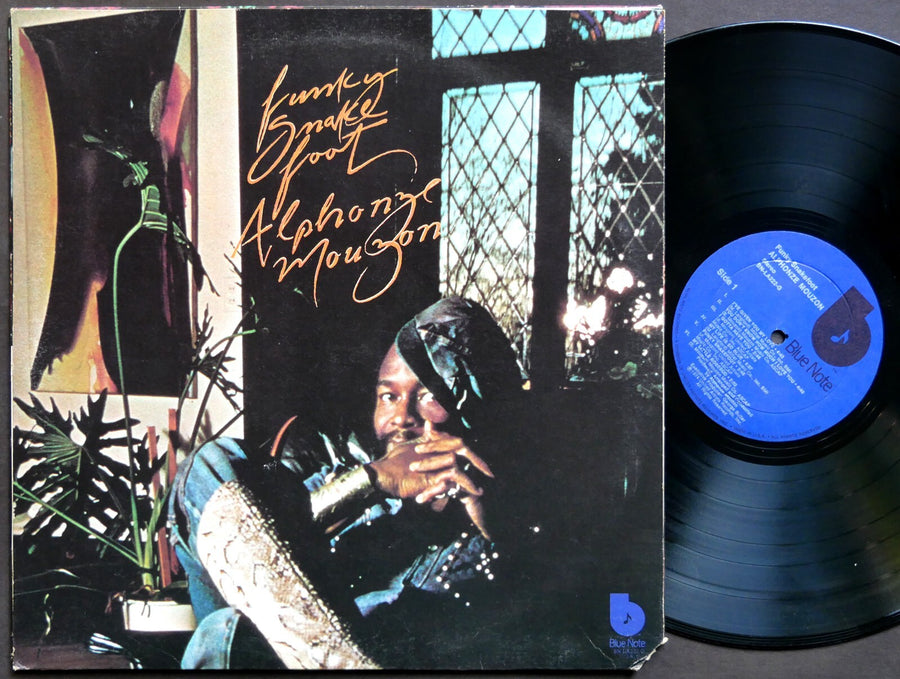 ALPHONZE MOUZON Funky Snakefoot LP BLUE NOTE BN-LA222-G US 1974 	Jazz Fusion VG+