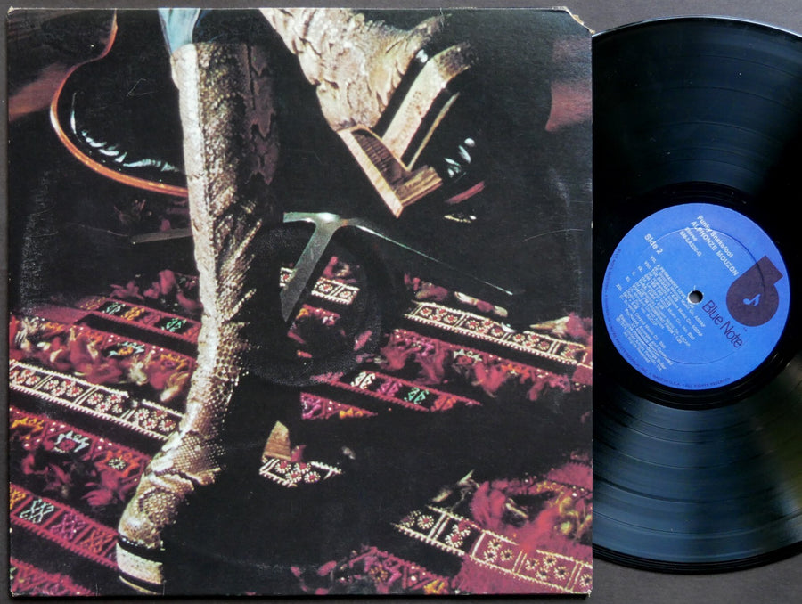 ALPHONZE MOUZON Funky Snakefoot LP BLUE NOTE BN-LA222-G US 1974 	Jazz Fusion VG+
