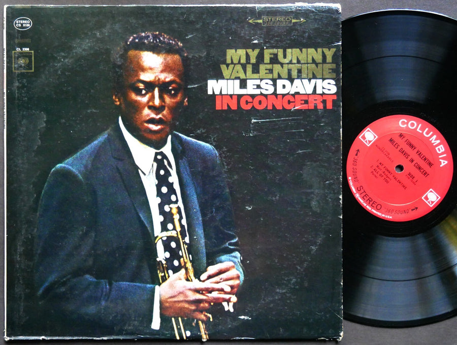MILES DAVIS My Funny Valentine LP COLUMBIA CS 9106 US 1965 2-EYE Herbie Hancock