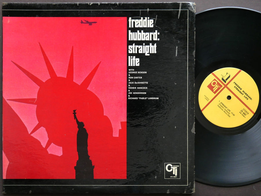 FREDDIE HUBBARD Straight Life LP CTI 6007 US 1970 Joe Henderson Herbie Hancock