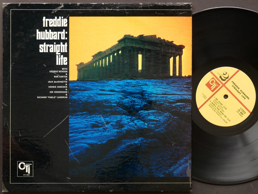 FREDDIE HUBBARD Straight Life LP CTI 6007 US 1970 Joe Henderson Herbie Hancock