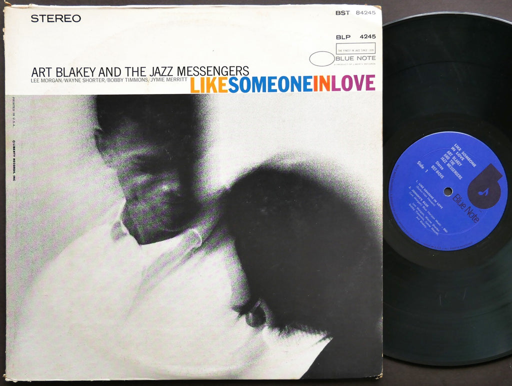 ART BLAKEY & The Jazz Messengers Like Someone In Love LP BLUE NOTE BST 84245 RVG
