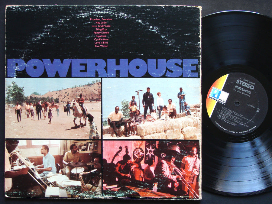 THE JAZZ CRUSADERS Powerhouse LP PACIFIC JAZZ ST 20136 US 1969 Buster Williams