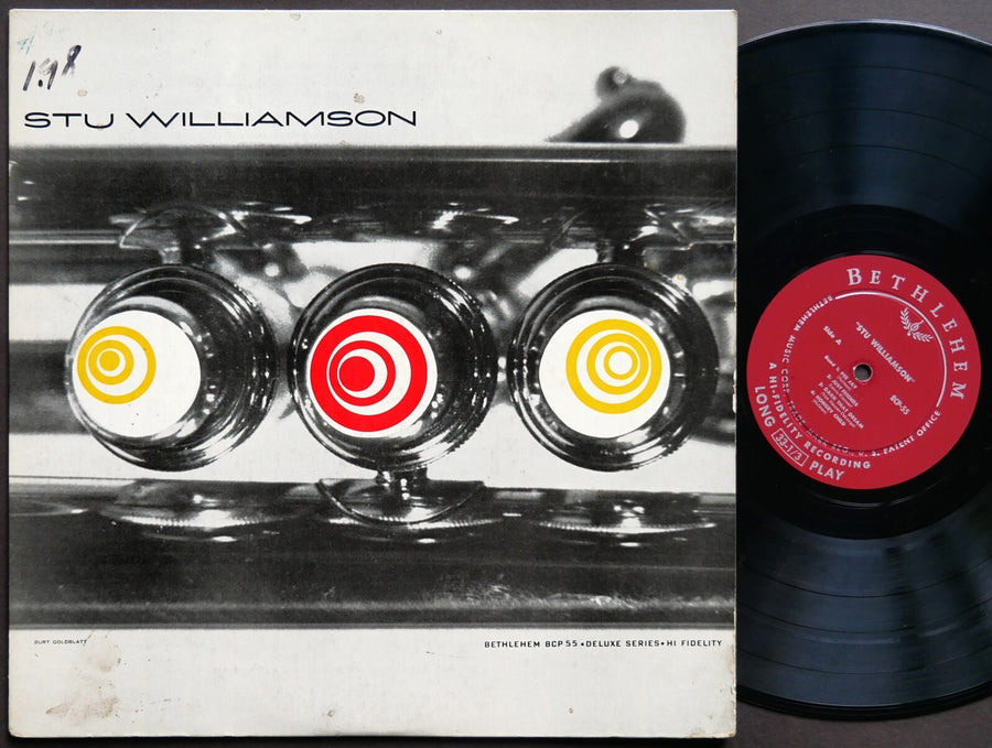 STU WILLIAMSON Self Titled LP BETHLEHEM BCP-55 US 1956 DG MONO Leroy Vinnegar