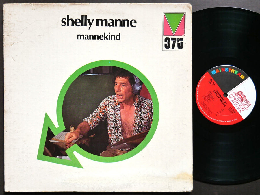 SHELLY MANNE Mannekind LP MAINSTREAM RECORDS MRL 375 US 1972 JAZZ