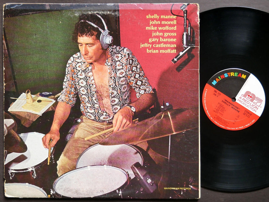 SHELLY MANNE Mannekind LP MAINSTREAM RECORDS MRL 375 US 1972 JAZZ