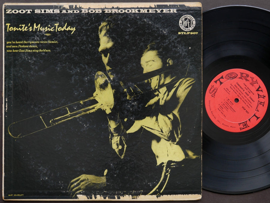 ZOOT SIMS & BOBBY BROOKMEYER Tonite's Music Today LP STORYVILLE STLP 907 US 1956