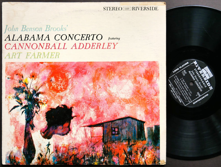 CANNONBALL ADDERLEY ART FARMER Alabama Concerto LP RIVERSIDE RLP 1123 US 1959