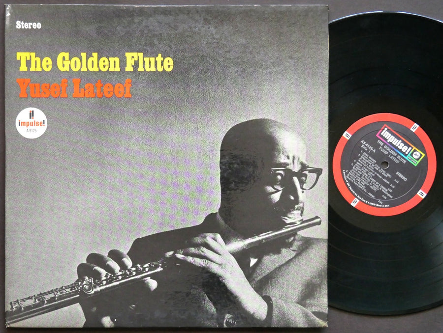 YUSEF LATEEF The Golden Flute LP IMPULSE! AS-9125 RVG JAZZ Roy Brooks