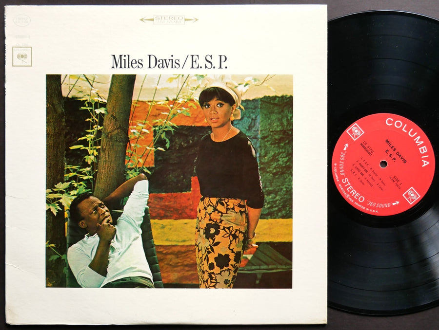 MILES DAVIS E.S.P. LP COLUMBIA CS 9150 US 1965 2-EYE Wayne Shorter Herb Hancock