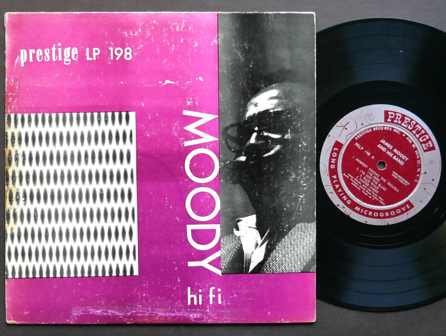 JAMES MOODY And His Band Moody 10" LP PRESTIGE PRLP 198 US 1955 MONO Dave Burns