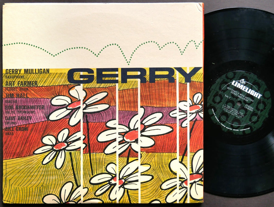 GERRY MULLIGAN Butterfly With Hiccups LP LIMELIGHT LS 86004 US 1964 Art Farmer