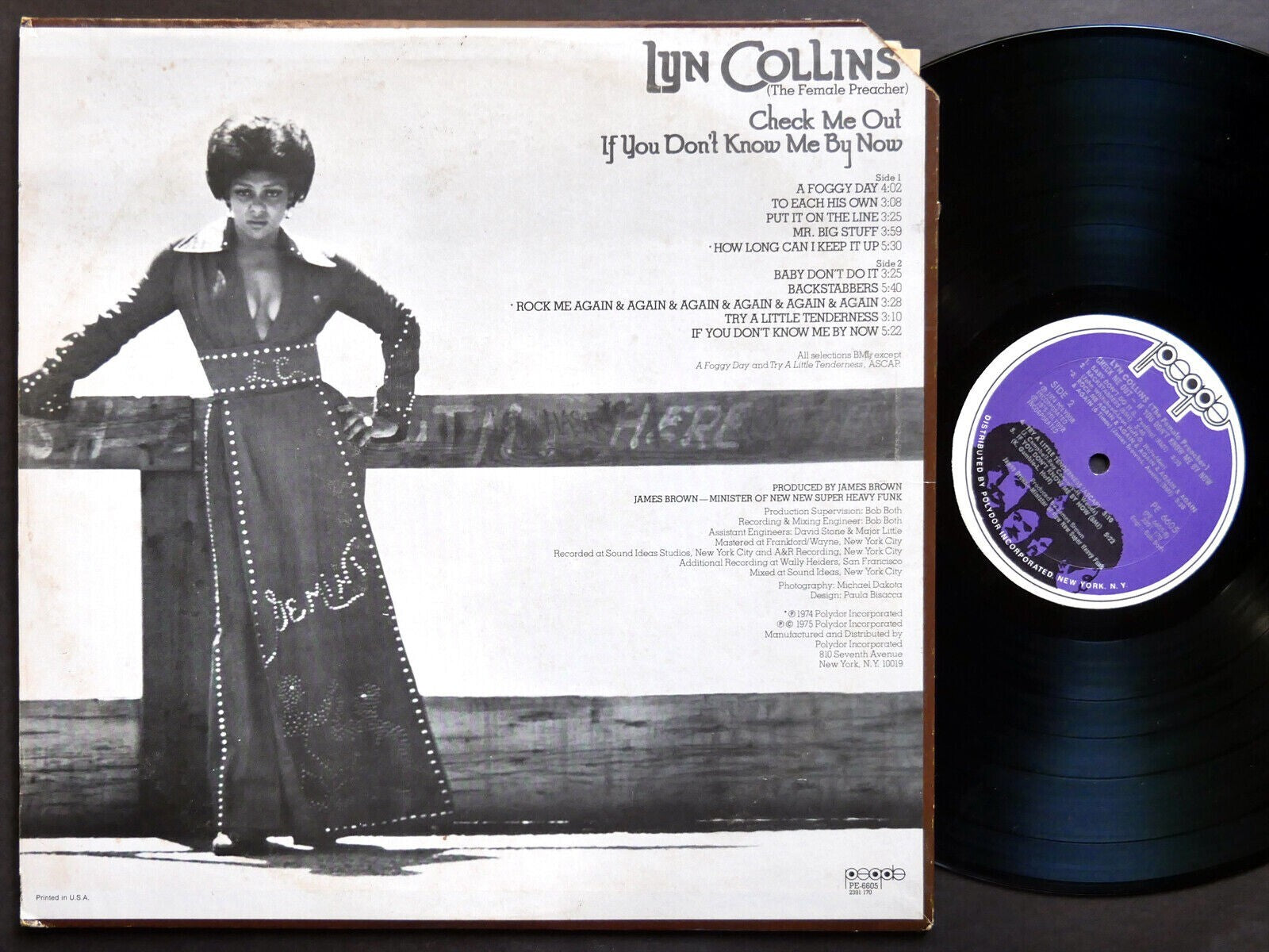 LYN COLLINS Check Me Out If You Don't Know Me By Now PEOPLE PE 6605 US 1975 Funk