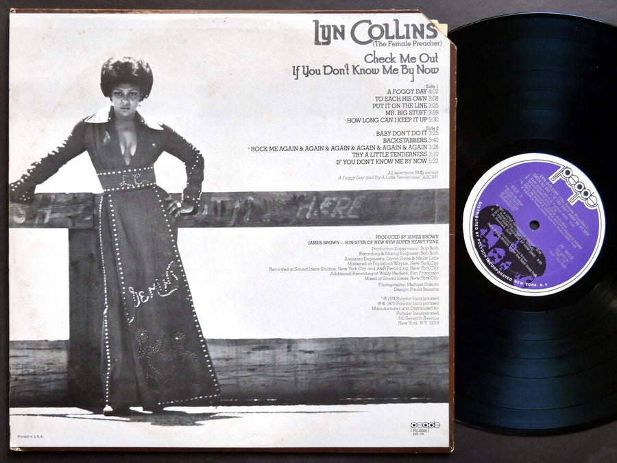 LYN COLLINS Check Me Out If You Don't Know Me By Now PEOPLE PE 6605 US 1975 Funk