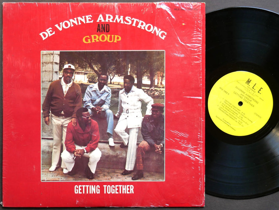 DE VONNE ARMSTRONG And Group Getting Together LP M. L. E. MLE-1002 US 1973 JAZZ