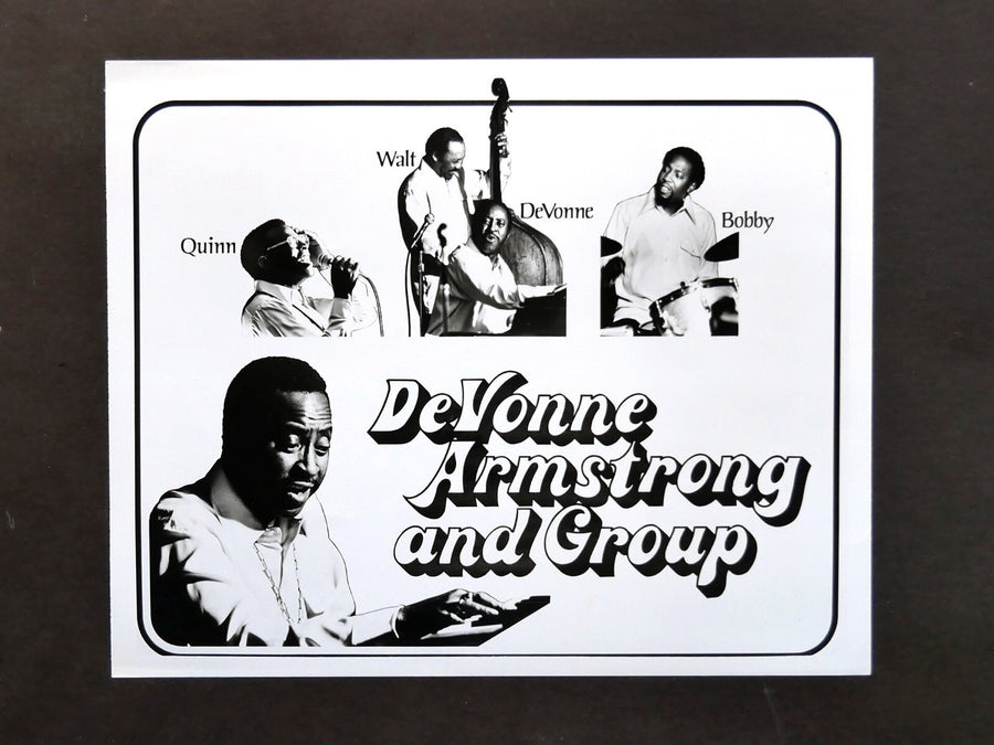 DE VONNE ARMSTRONG And Group Getting Together LP M. L. E. MLE-1002 US 1973 JAZZ
