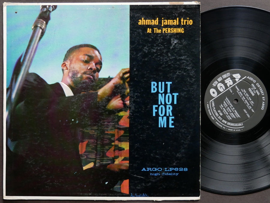 AHMAD JAMAL TRIO Ahmad Jamal At The Pershing LP ARGO LP-628 US 1958 JAZZ DG MONO