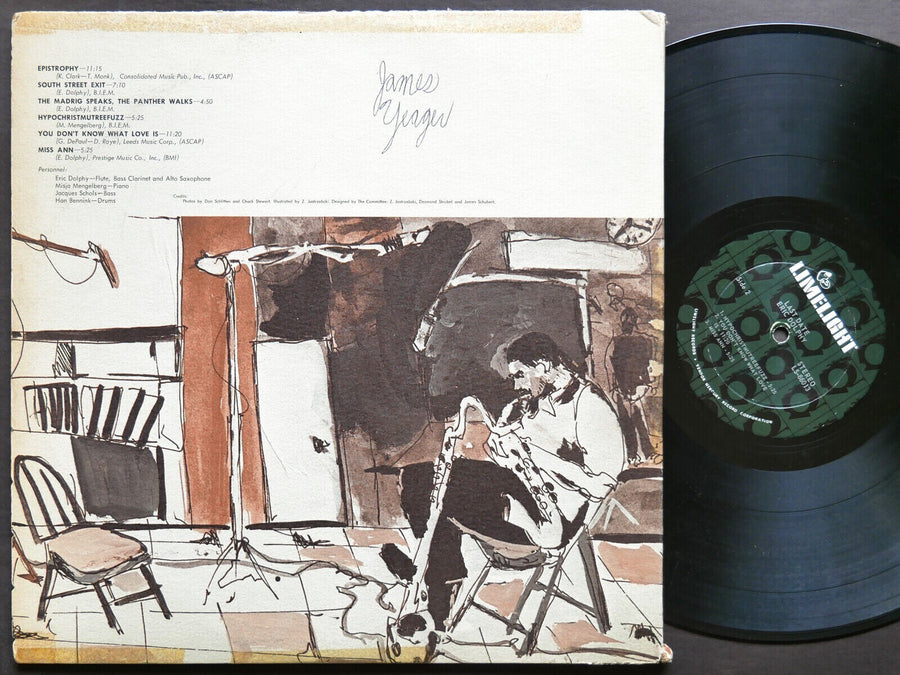 ERIC DOLPHY Last Date LP LIMELIGHT LS 86013 US 1965 JAZZ DG STEREO