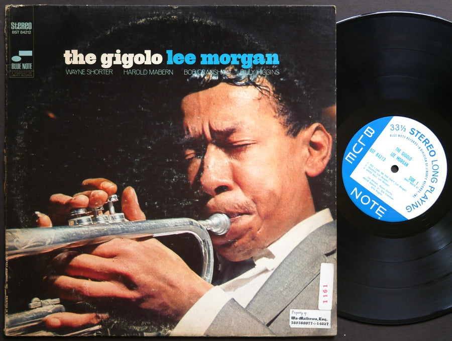 LEE MORGAN The Gigolo LP BLUE NOTE BST 84212 US 1968 Wayne Shorter Billy Higgins