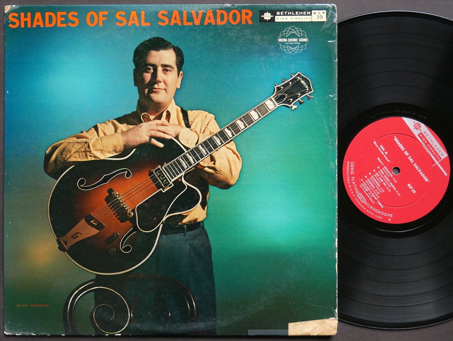 SAL SALVADOR Shades Of Sal Salvador LP BETHLEHEM BCP-39 US 1957 MONO Phil Woods