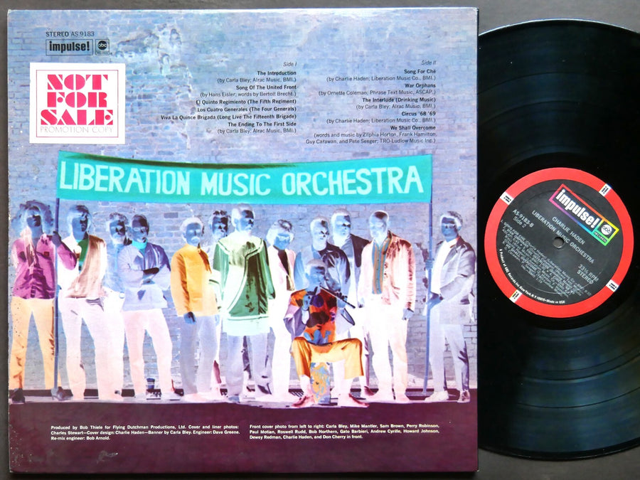 CHARLIE HADEN Liberation Music Orchestra LP IMPULSE! AS-9183 US 1970 Don Cherry