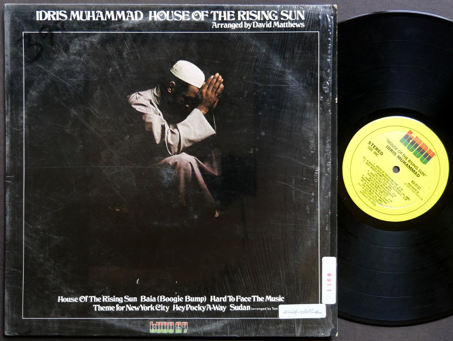 IDRIS MUHAMMAD House Of The Rising Sun LP KUDU KU-27 US 1976 Fred Wesley VG+