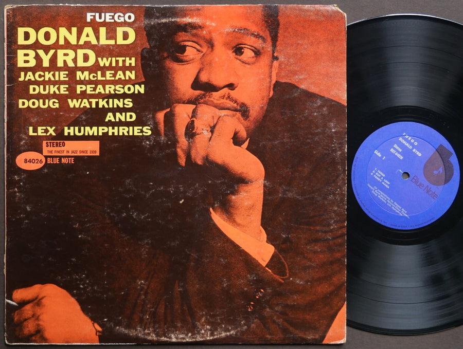 DONALD BYRD Fuego LP BLUE NOTE BST 84026 US 1973 RVG Jackie McLean Duke Pearson