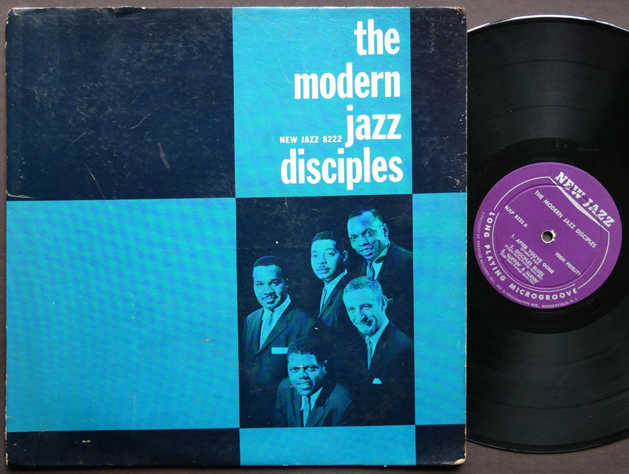 THE MODERN JAZZ DISCIPLES LP NEW JAZZ NJLP 8222 US 1959 RVG DG MONO Lee Tucker