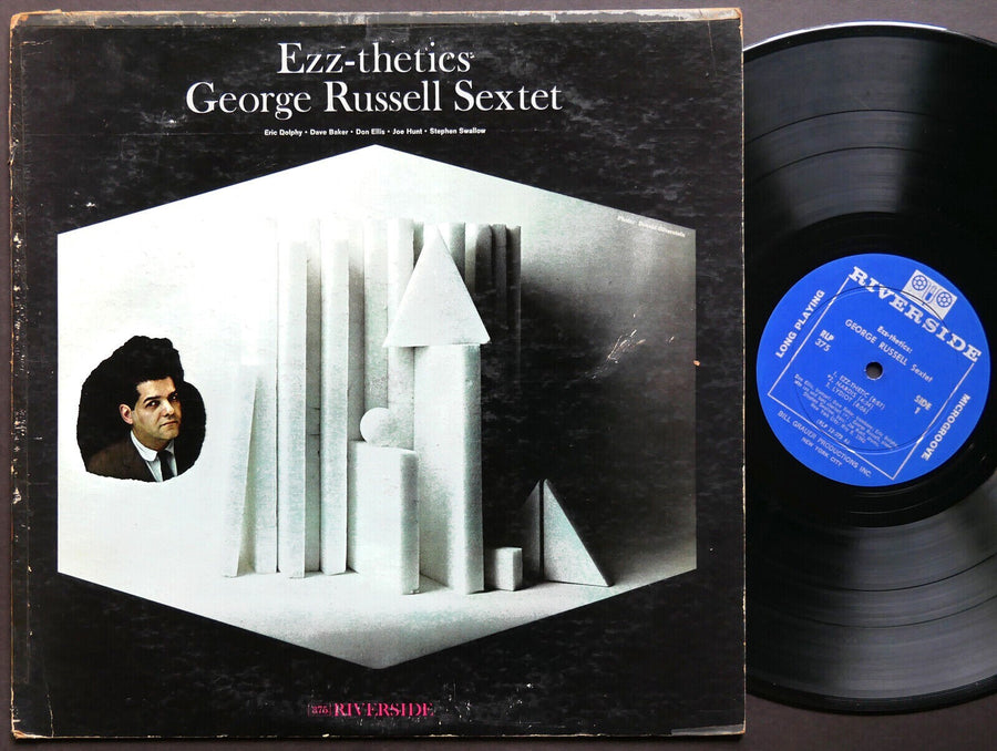 GEORGE RUSSELL Sextet Ezz-thetics LP RIVERSIDE RLP 375 DG MONO Eric Dolphy