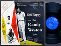 RANDY WESTON TRIO Get Happy With LP RIVERSIDE RECORDS RLP 12-203 JAZZ DG MONO