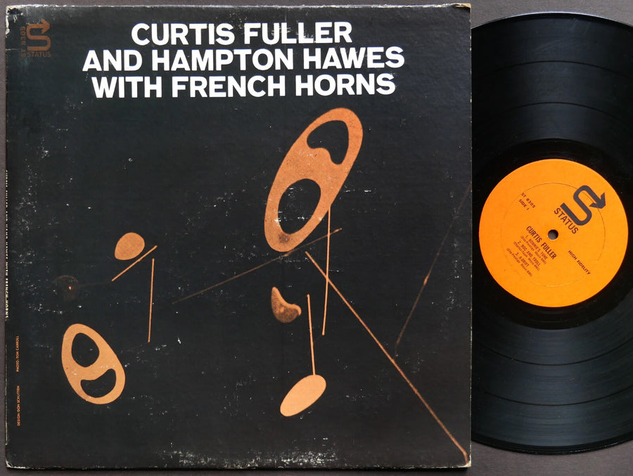 CURTIS FULLER HAMPTON HAWES With French Horns LP STATUS ST 8305 RVG Sahib Shihab