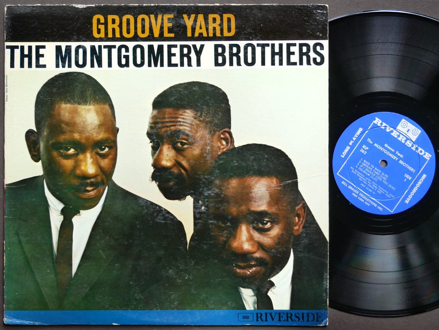 THE MONTGOMERY BROTHERS Groove Yard LP RIVERSIDE RECORDS RLP 362 US '61 DG MONO
