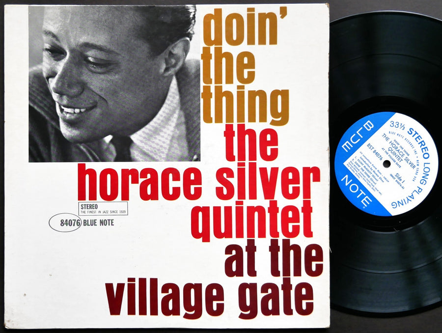 HORACE SILVER Doin' The Thing At The Village Gate BLUE NOTE 84076 EAR Roy Brooks