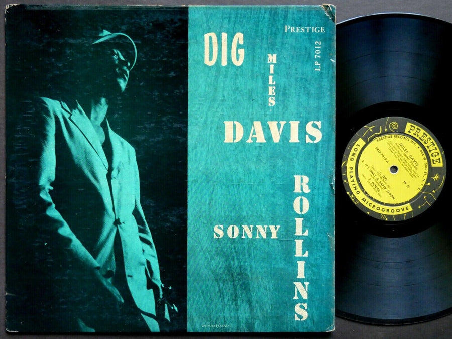 MILES DAVIS SONNY ROLLINS Dig LP PRESTIGE PRLP 7012 RVG MONO W.50th Art Blakey