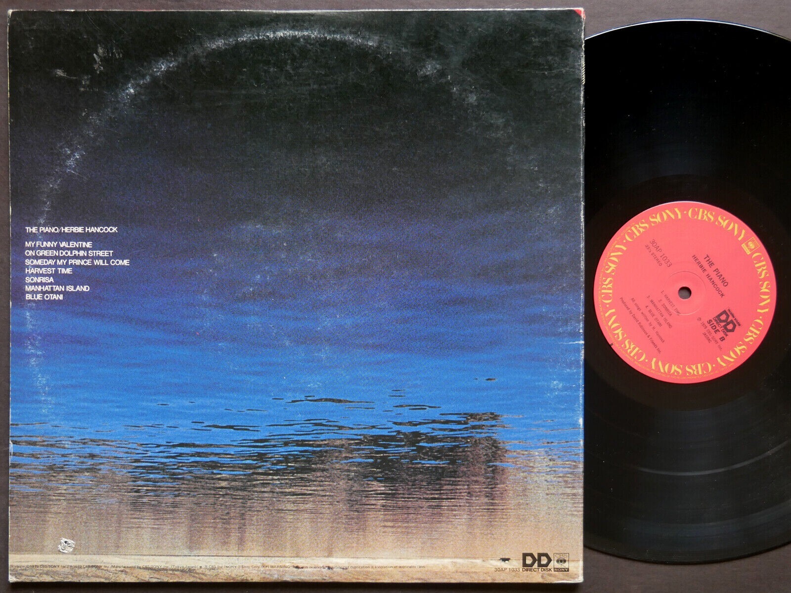 HERBIE HANCOCK The Piano LP CBS/SONY 30AP 1033 JAPAN 1979 Jazz Modal