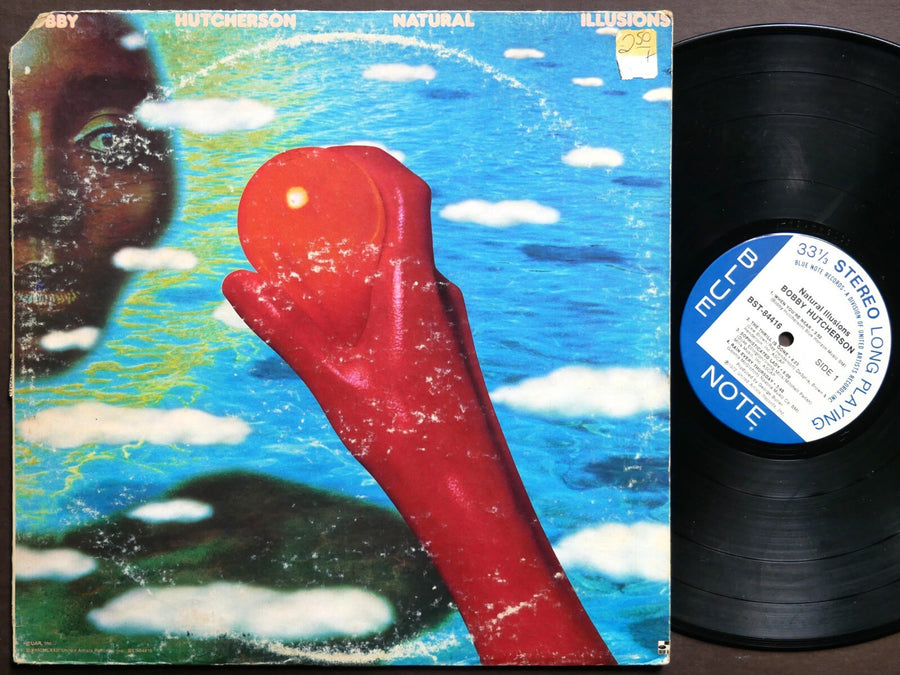 BOBBY HUTCHERSON Natural Illusions LP BLUE NOTE BST 84416 US '72 Jack DeJohnette