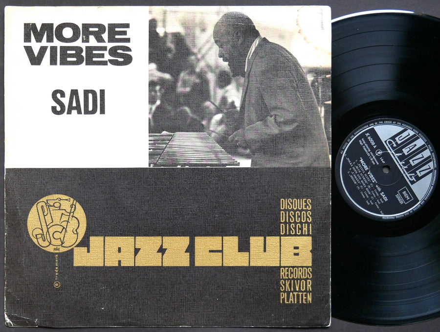 SADI More Vibes LP JAZZ CLUB JC 6008 BELGIUM 1967 Vibraphone