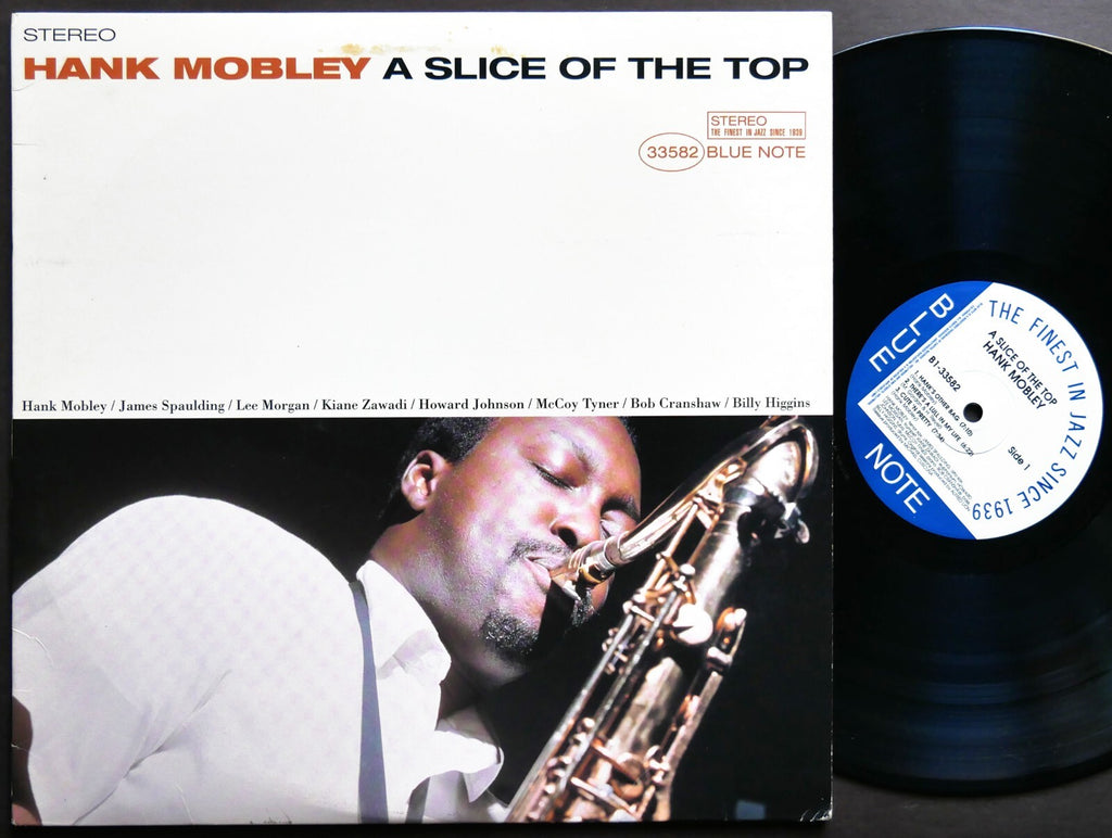 HANK MOBLEY A Slice Of The Top LP BLUE NOTE B1-33582 US 1995 JAZZ Lee Morgan