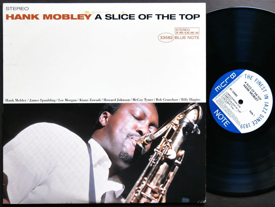 HANK MOBLEY A Slice Of The Top LP BLUE NOTE B1-33582 US 1995 JAZZ Lee Morgan