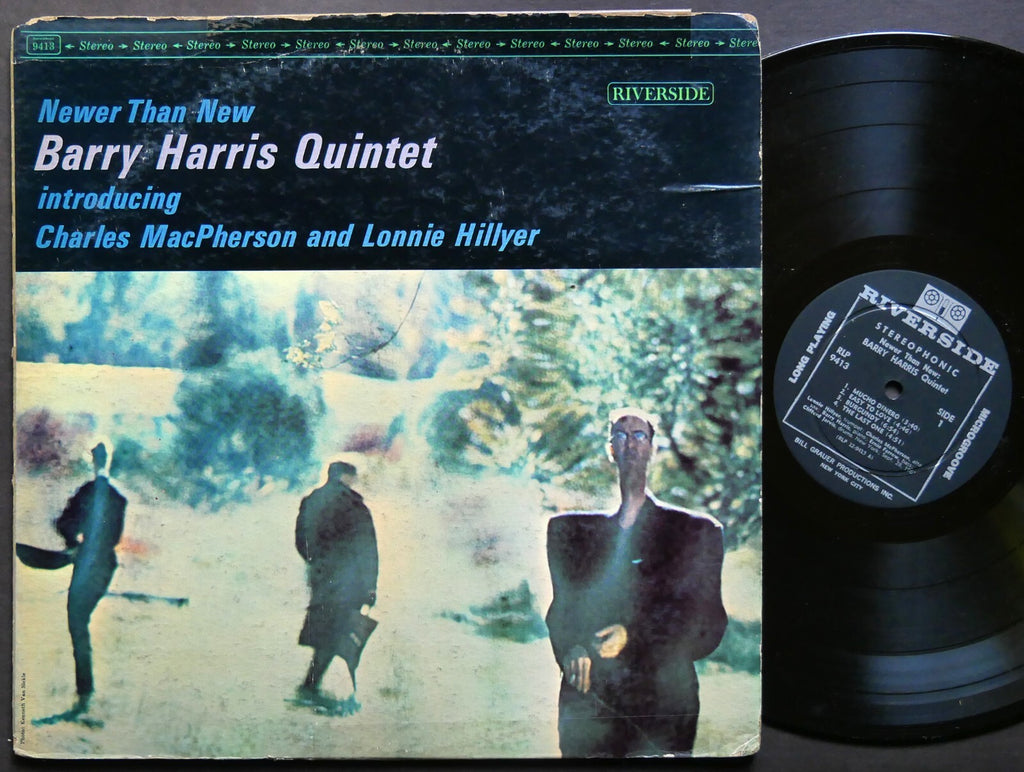 BARRY HARRIS Quintet Newer Than New LP RIVERSIDE RLP 9413 US 1961 JAZZ DG MONO