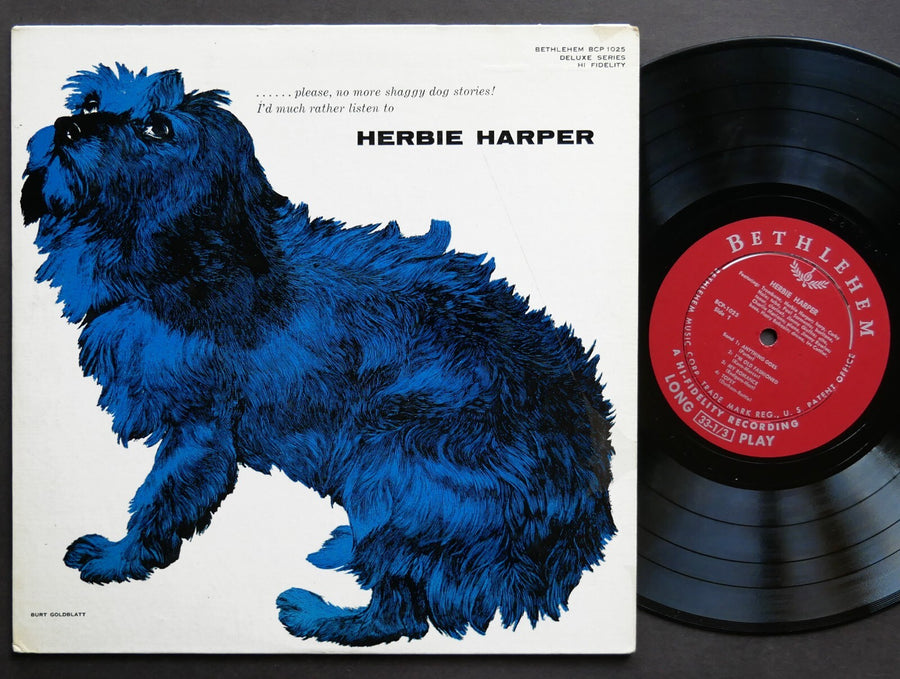 HERBIE HARPER 10" LP BETHLEHEM RECORDS BCP 1025 DG MONO JAZZ Charlie Mariano