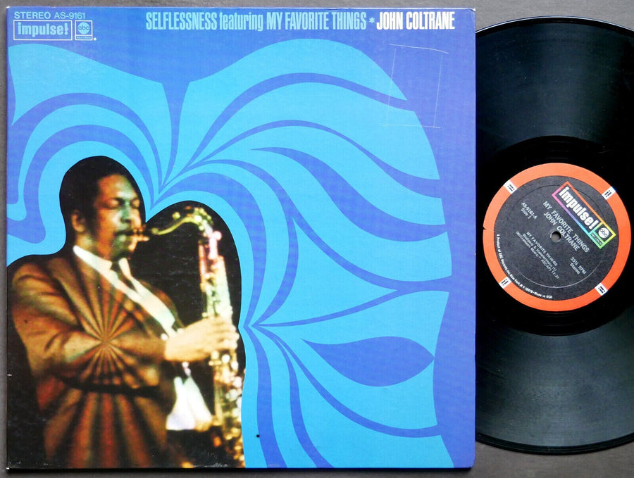 JOHN COLTRANE Selflessness My Favorite Things LP IMPULSE! AS-9161 McCoy Tyner