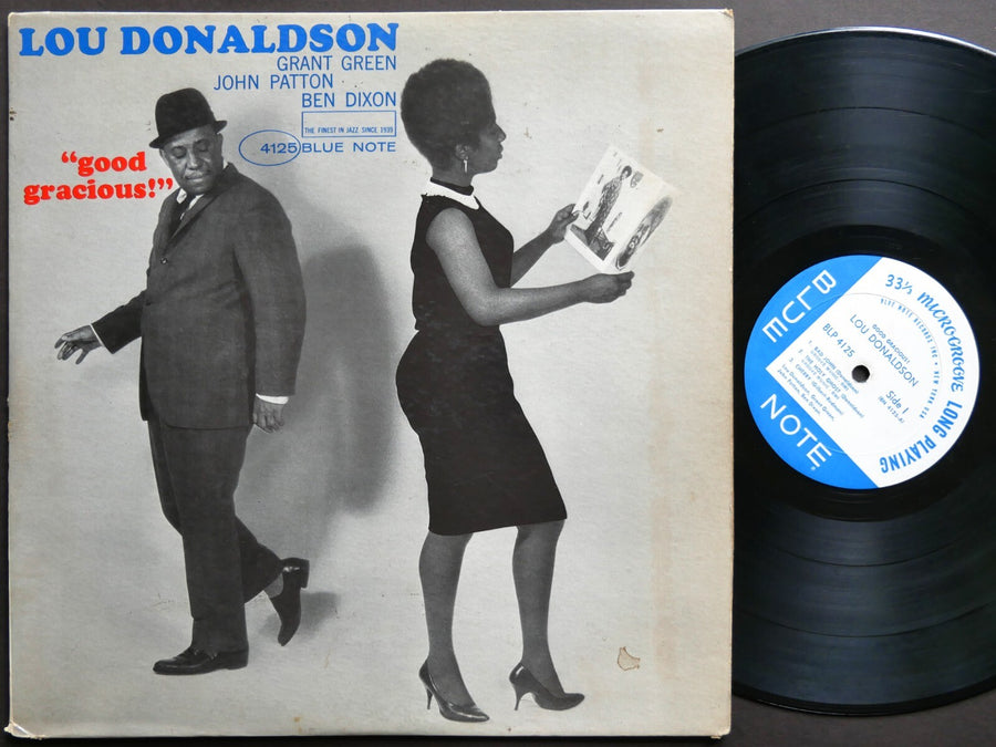 LOU DONALDSON Good Gracious! LP BLUE NOTE BLP 4125 NY EAR MONO JAZZ Grant Green
