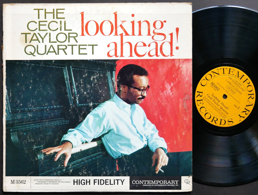 CECIL TAYLOR Quartet Looking Ahead! LP CONTEMPORARY RECORDS M3562 US '59 DG MONO